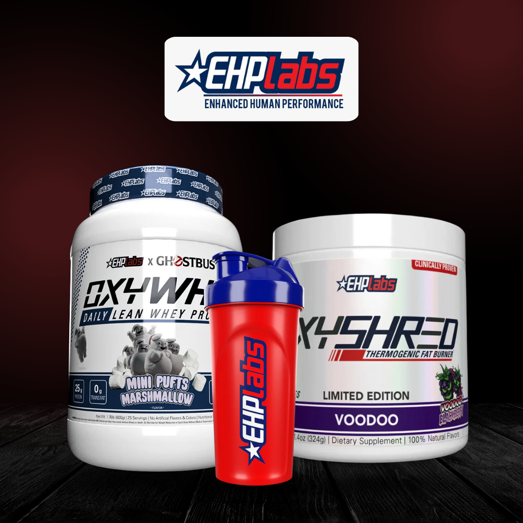 EHP Labs Bundle (Whey Protein, Fat Burner, Shaker)