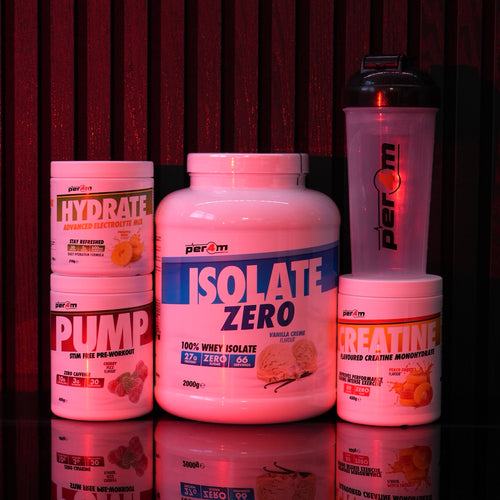 PER4M Isolate Zero Non-Stim Bundle with PUMP, Hydrate & Creatine