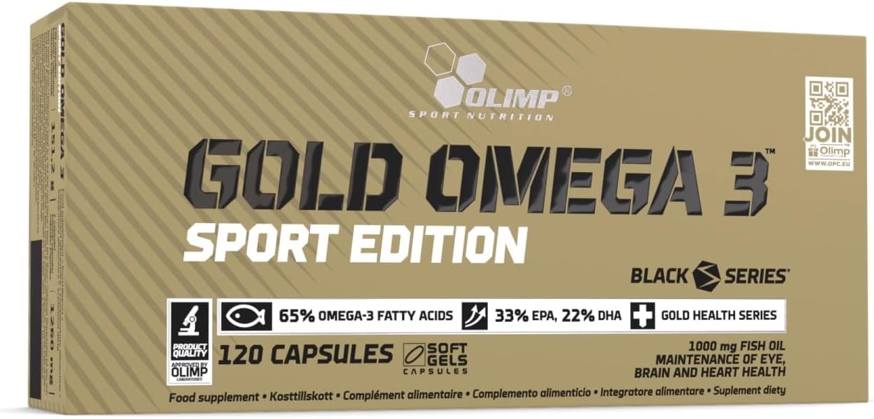 Olimp Gold Omega 3 sport edition (120 capsules)