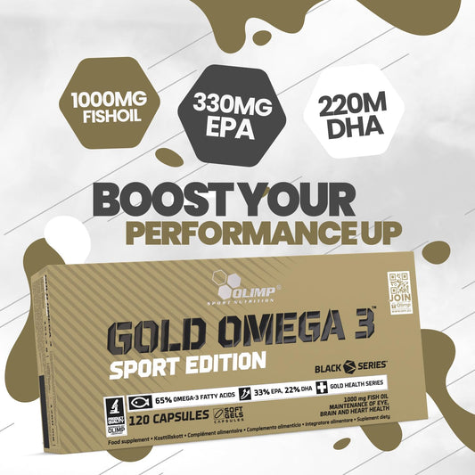 Olimp Gold Omega 3 sport edition (120 capsules)