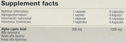 Olimp ALA 200 - Pack of 120 Capsules